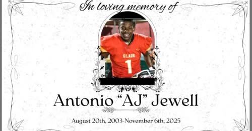 Antonio “AJ” Jewell Athens, Georgia Obituary – Antonio “AJ” Jewell Tragic Passing of Beloved Clarke Central High School Graduate