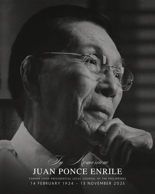 Juan Ponce Enrile Philippines Obituary Natural Death:  Juan Ponce Enrile 101-Year-Old Obituary Architect of Martial Law and Key Figure in Shocking Revolution Dies