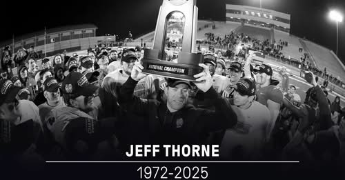 Jeff Thorne, Naperville, IL – Former North Central College Head Football Coach, Jeff Thorne, passed away after a brave battle with Stage 4 stomach cancer