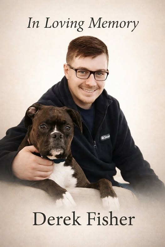 Derek Fisher and Marley Obituary — Tragic Loss of a Longtime Community Member — Goodrich Auto Works Family Mourns the Passing of Derek Fisher and His Companion Marley