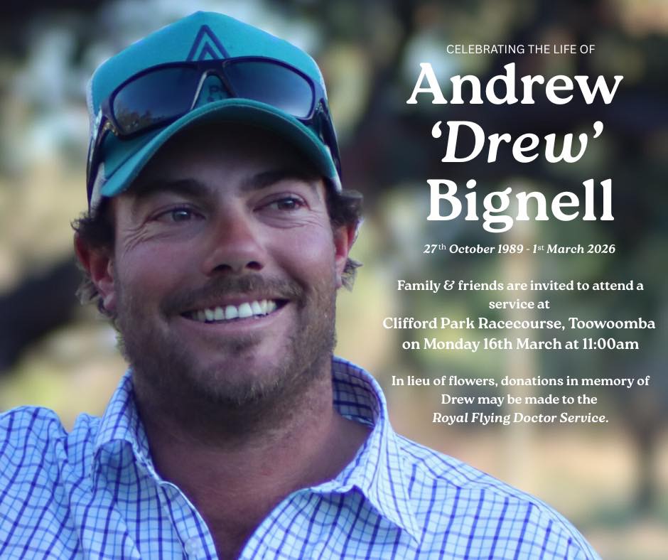 Andrew ‘Drew’ Bignell Toowoomba, QLD Obituary — Andrew ‘Drew’ Bignell Heartbreaking Darling Downs Transition — Andrew ‘Drew’ Bignell: Honoring the Resplendent Soul of a Beloved Mate Following an “Unforeseen Departure”