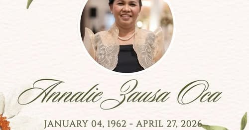 Annalie Zausa Oca Obituary – Annalie Zausa Oca Peaceful Passing – Annalie Zausa Oca Courageous Battle Ends: Beloved Nanay Rests Eternally After Inspiring Journey