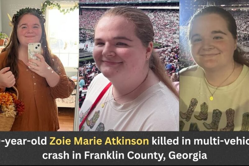Zoie Marie Atkinson Carnesville, Georgia Obituary – Zoie Marie Atkinson fatal head-on collision crash death – Zoie Marie Atkinson dies in devastating Stone Bridge Road accident after violent head-on crash leaving multiple victims injured including children and community in mourning and shock