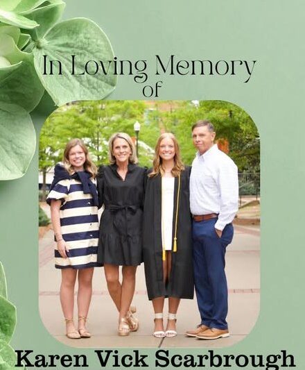Karen Vick Scarborough Camden, Alabama Obituary — Karen Vick Scarborough Sudden Passing — Karen Vick Scarborough Heartbreaking Loss: Beloved Amelia Love Johnson High School Teacher Dies Unexpectedly